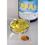 Для серця Swanson EFAs Rice Brain Oil 1000 мг (з висівок) 90 гелевих капсул, фото 3