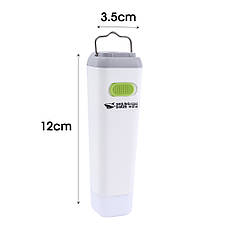 Портативний ліхтарик-павербанк LED 1200mAh, фото 3