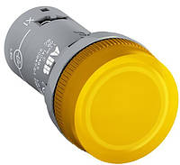 Индикаторная лампа ABB LED CL2 -25÷70°C Ø22 мм (1SFA619403R5233) CL2-523Y