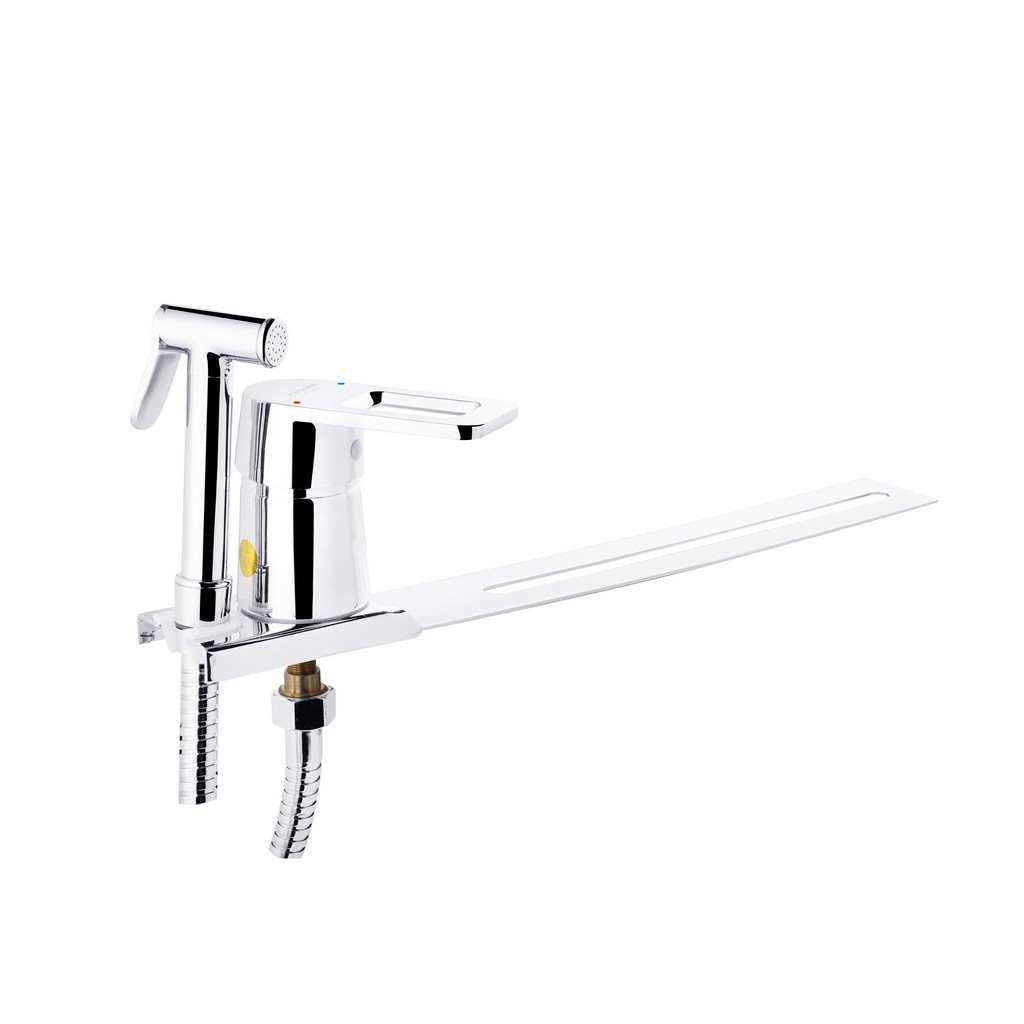 Змішувач-приставка для біде Kroner KRM Zenda — C025, фото 1