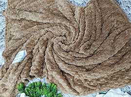 Покривало плед евро розмір 200х230 см мікрофібра в подарунковій упаковці Colorful Home S2003