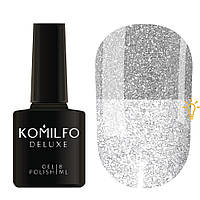 KOMILFO LUMINOUS COLLECTION L001 (СРІБЛЯСТИЙ, СВІТЛОВІДБИВАЮЧИЙ), 8 МЛ