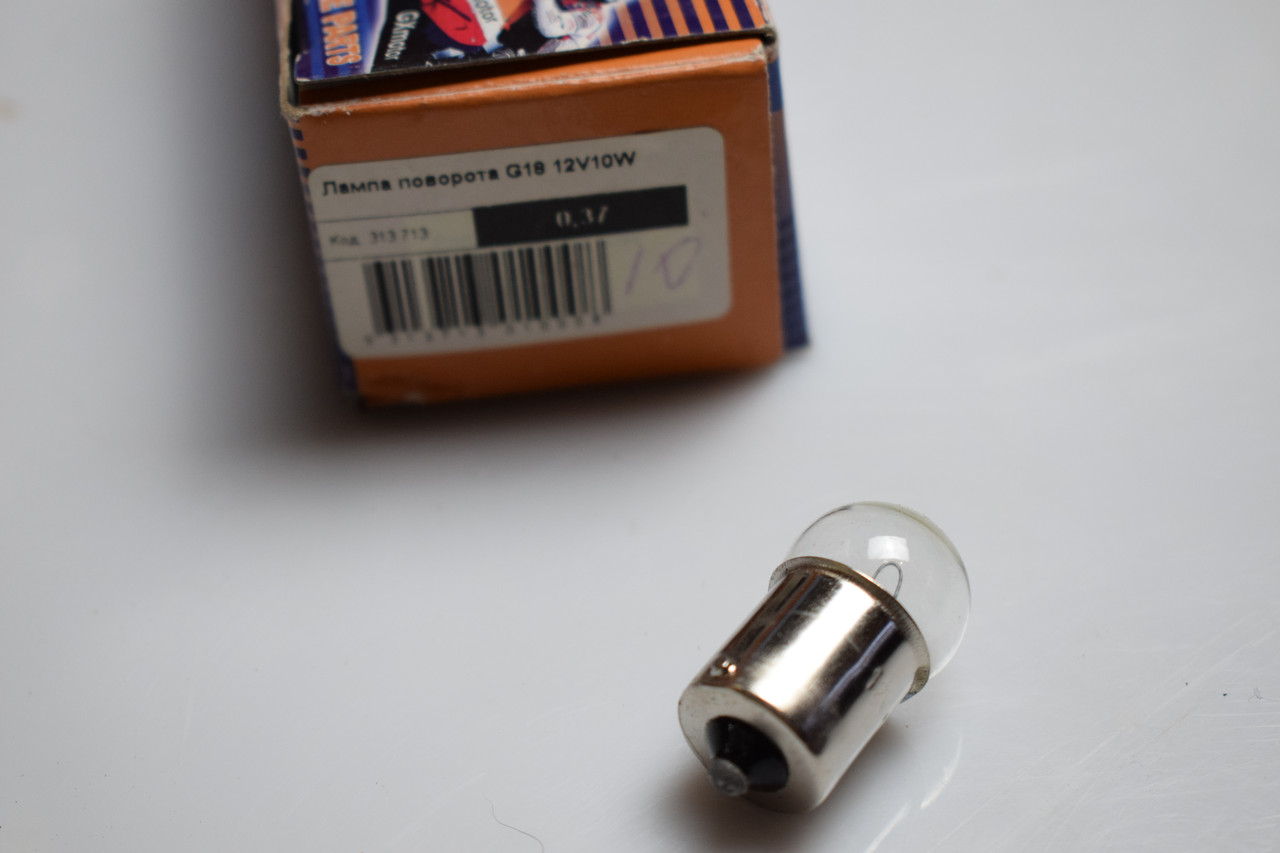 Лампа повороту G18 12V10W