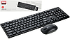 Бездротовий комплект XO KB-02 2.4G Wireless клавіатура і мишка - Black, фото 2