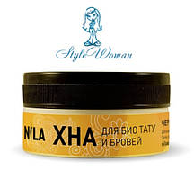 Хна для біотату та брів Nila чорна 20г