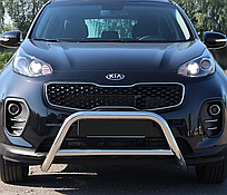 Кенгурятник WT006 нерж Kia Sportage 2015-