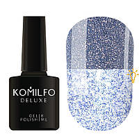 KOMILFO LUMINOUS COLLECTION L003 (БЛАКИТНИЙ, СВІТЛОВІДБИВАЮЧИЙ), 8 МЛ