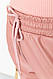 Лосини жіночі на флісі, колір пудровий, 164R150, фото 4