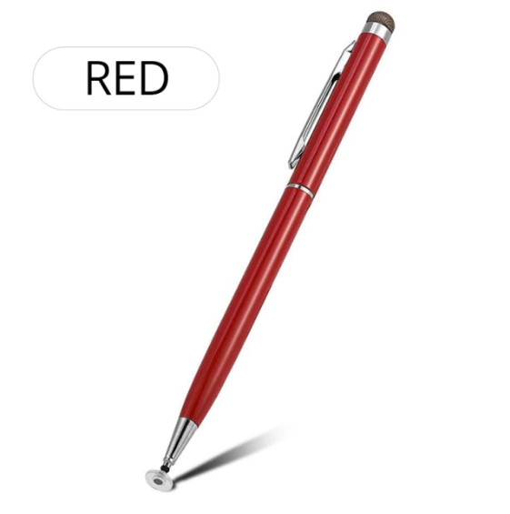 Стилус для малювання 2в1 для мобільних пристроїв Red