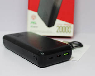 Power Bank HOCO J87A 20000mAh, повербанк, швидка зарядка, Micro USB, USB, Type-C