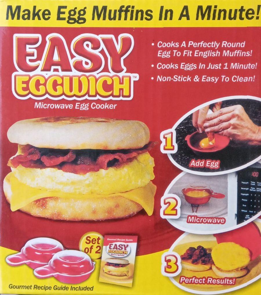 Форма для приготування яєць в мікрохвильовці Easy Eggwich