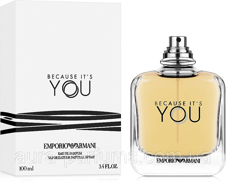 Giorgio Armani Emporio Armani Because Its You Tester (Джорджіо Армані Емпоріо Армані Бікоз Ітс Ю) 100 ml/мл Тестер