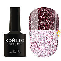 KOMILFO LUMINOUS COLLECTION L009 (ВИННИЙ, СВІТЛОВІДБИВАЮЧИЙ), 8 МЛ