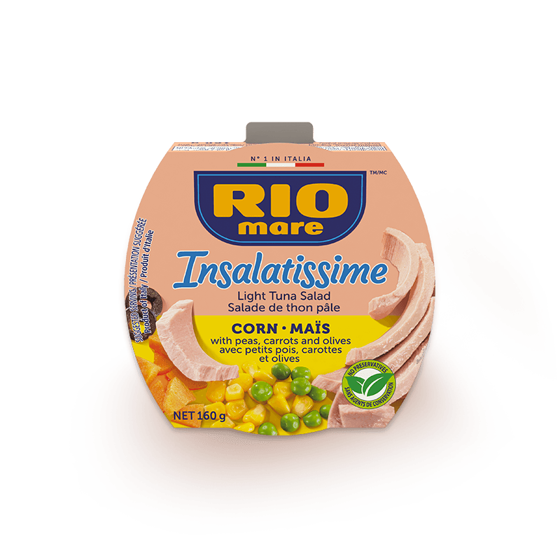 Салат з тунцем та овчами Rio mare Insalatissime Gorn , 160 гр