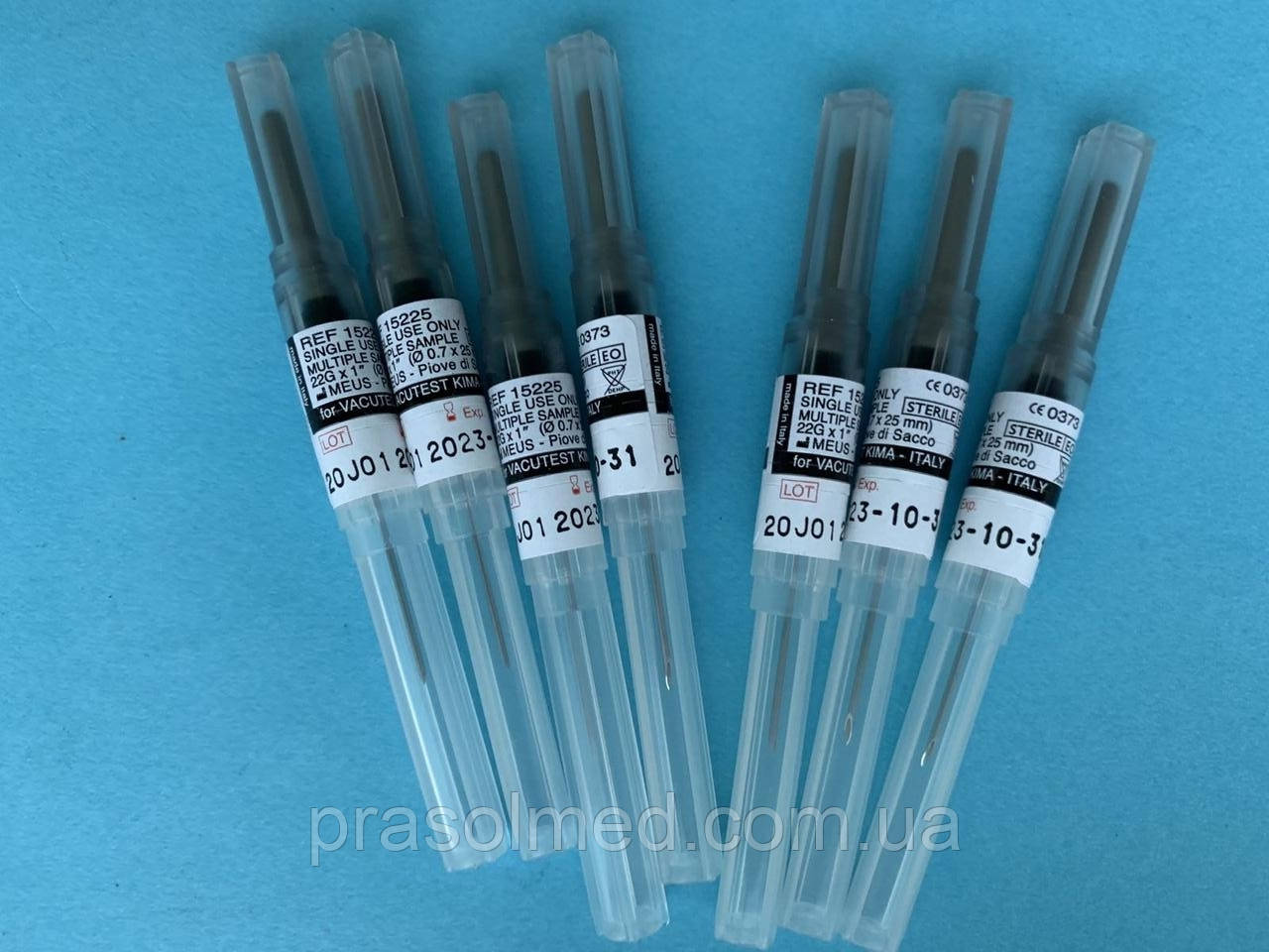 Иголка для забора крови Vacutest Kima стерильная, одноразовая 22G х 1 1 ...