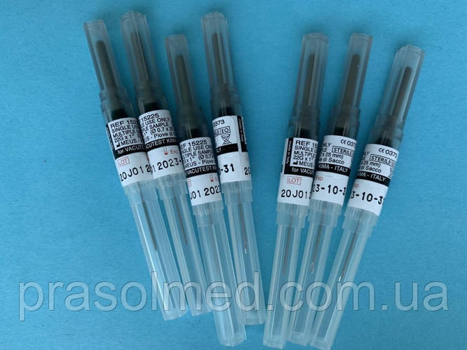 Иголка для забора крови Vacutest Kima стерильная, одноразовая 22G х 1 1 ...