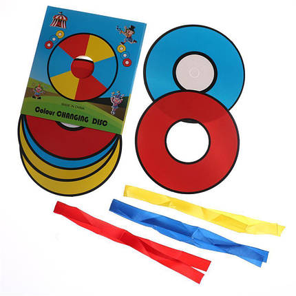 Реквізит для фокусів | Color Changing Discs (диски змінюють колір), фото 3