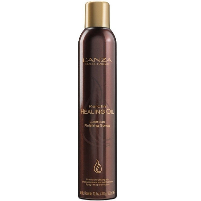 Лак для блиску волосся L'anza Keratin Healing Oil Lustrous Finishing Spray 350ml, фото 1