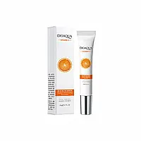 Крем для кожи вокруг глаз с витамином C Bioaqua Vitamin C Moisturizing Eye Cream