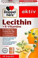 Біологічно активна домішка Doppelherz aktiv Lecithin + B-Vitamine, 40 шт.