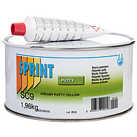 Шпатлевка универсальная ICR Sprint SC9 Creamy Putty Yellow, 1,96 кг