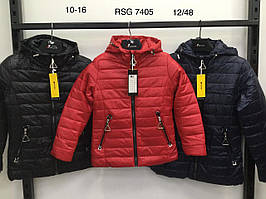 Куртки демі для дівчат Nature 10-16p.