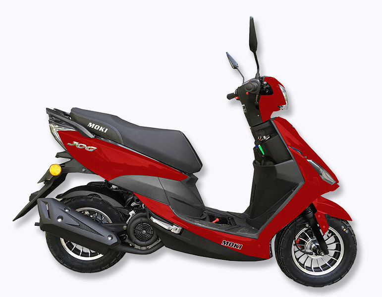 Скутер Forte NEW JOG 80cc  (109261) Червоний