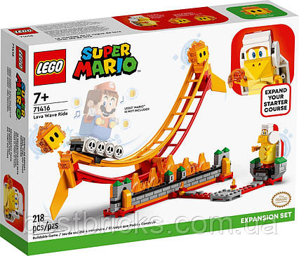 Lego Super Mario Поїздка на хвилі лави Додатковий набір 71416