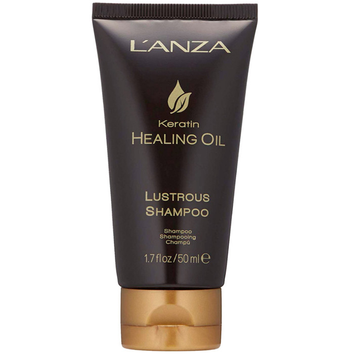Відновлювальний шампунь із кератиновим елексиром L'anza Keratin Healing Oil Lustrous Shampoo 50ml, фото 1