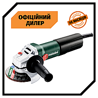 Профессиональная угловая шлифовальная машина Metabo WEQ 1400-125 1400 Вт, 125 мм с плавным пуском Топ 3776563