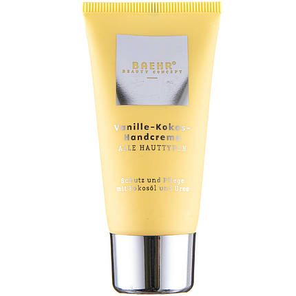 Крем для рук BAEHR з кокосовою олією і сечовиною, 30 мл, фото 1