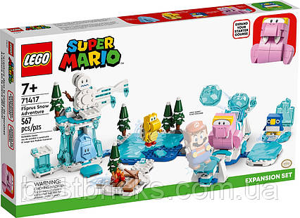 Lego Super Mario Снігові пригоди моржа-куркуна Додатковий набір 71417