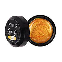 KOMILFO SPIDER GEL GOLD, 5 Г, Гель - павутинка