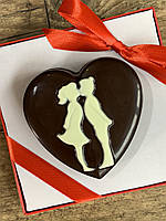 Подарунки до дня Валентина. Шоколадне серце. Шоколадний подарунок коханій.