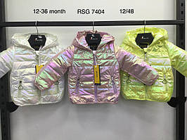 Куртки демі для дівчат Nature 12-36 міс.