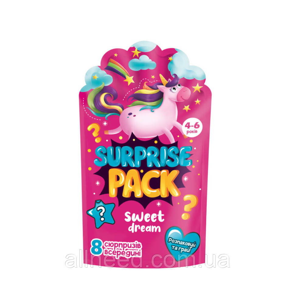 Набір сюрпризів Surprise pack "Sweet dreams" Vladi Toys VT8080-02 Укр, фото 1