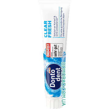 Dontodent Зубна паста Clear Fresh М'ята 125ml