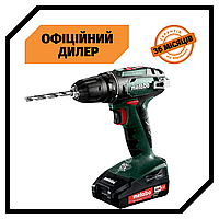 Акумуляторний шуруповерт Metabo BS 18 (18 В, 2 А/год, двошвидкісний) METABOX 145 TSH