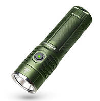 Мощный поисковый фонарь Sofirn Sp33S XHP70.2 26650 5000 lm Type C 5000K Зеленый