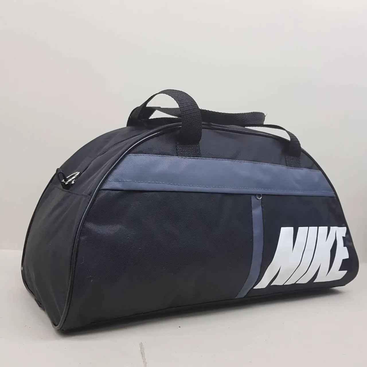 Повседневная сумка для спорта, фитнеса, прогулок, путешествий темно-синяя - фото 2 - id-p670025493