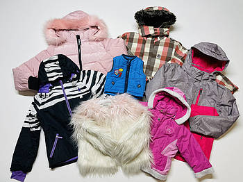 Дитячі куртки секонд хенд оптом - Сорт Крем + Екстра (У вайбер групі дешевше)