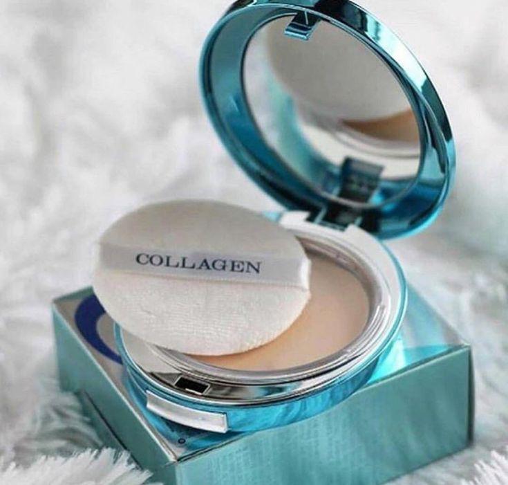 Колагенова пудра зі змінним блоком Enough Collagen Hydro Moisture Two Way Cake Зволожувальна колагенова пудра Enough Collagen Hydro Moisture Two Way Cake