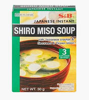 Суп мисо быстрого приготовления Aka Miso Soup S&B 30 г
