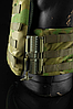 Тактична плитоноска жилет із швидким скиданням Cordura 1000D з IRR обробкою (без плит) Мультикам, фото 6