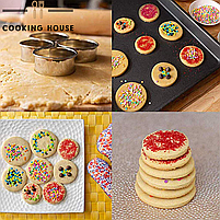 Набір металевих формочок для печива круглої форми Cooking House - 14 шт, фото 8
