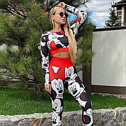 Комплект двійка: Лосини та рашгард M, Мікі Маус 1 SuperStacy