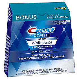 Отбеливающие полоски для зубов Crest 3D White Professional Effects 44 шт