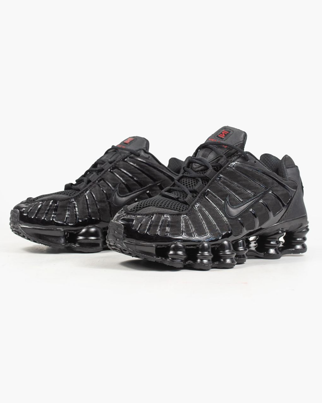 Чоловічі кросівки Nike Shox TL Black чорні Найк Шокс ТЛ повсякденні на балоні весна осінь