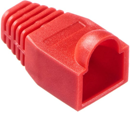 Ковпачок для конектора 8P8C (RJ-45) червоний