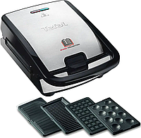 Мультимейкер TEFAL SW854D16 Snack Collection + 4 съемные пластины